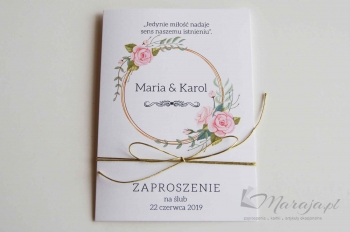 zaproszenie na ślub