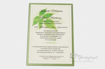 zaproszenie na ślub